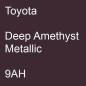 Preview: Toyota, Deep Amethyst Metallic, 9AH.